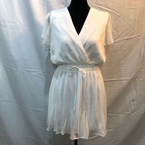 Trixxi White Midi Dress